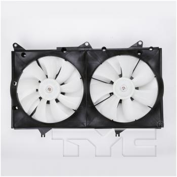 2006 Toyota Camry Dual Radiator and Condenser Fan Assembly TYC 620860 image 1 of 4