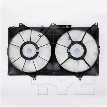 2006 Toyota Camry Dual Radiator and Condenser Fan Assembly TYC 620860 image 2 of 4