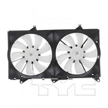 2003 Lexus ES300 Dual Radiator and Condenser Fan Assembly TYC 620870 image 1 of 4