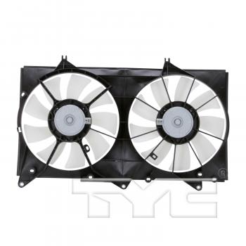 2003 Lexus ES300 Dual Radiator and Condenser Fan Assembly TYC 620870 image 2 of 4