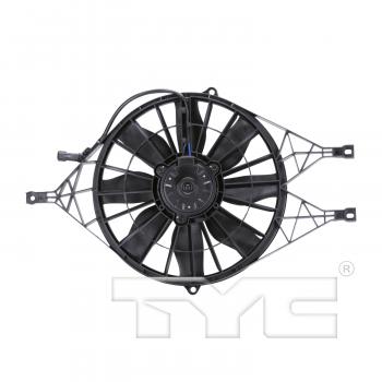 2000 Dodge Durango Dual Radiator and Condenser Fan Assembly TYC 620880 image 2 of 3