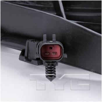 2000 Dodge Durango Dual Radiator and Condenser Fan Assembly TYC 620880 image 3 of 3