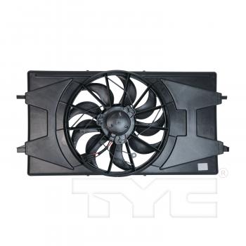 2007 Saturn Ion Dual Radiator and Condenser Fan Assembly TYC 620900 image 2 of 3