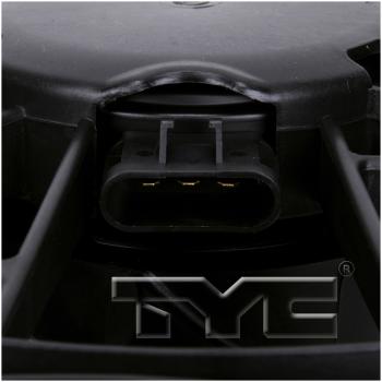 2001 Dodge Stratus Dual Radiator and Condenser Fan Assembly TYC 620910 image 3 of 4