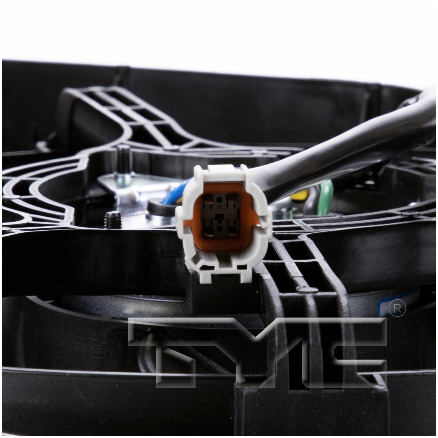 TYC 620980 - Dual Radiator and Condenser Fan Assembly TYC 620980 Dual Radiator and Condenser Fan Assembly product image 4 of 6