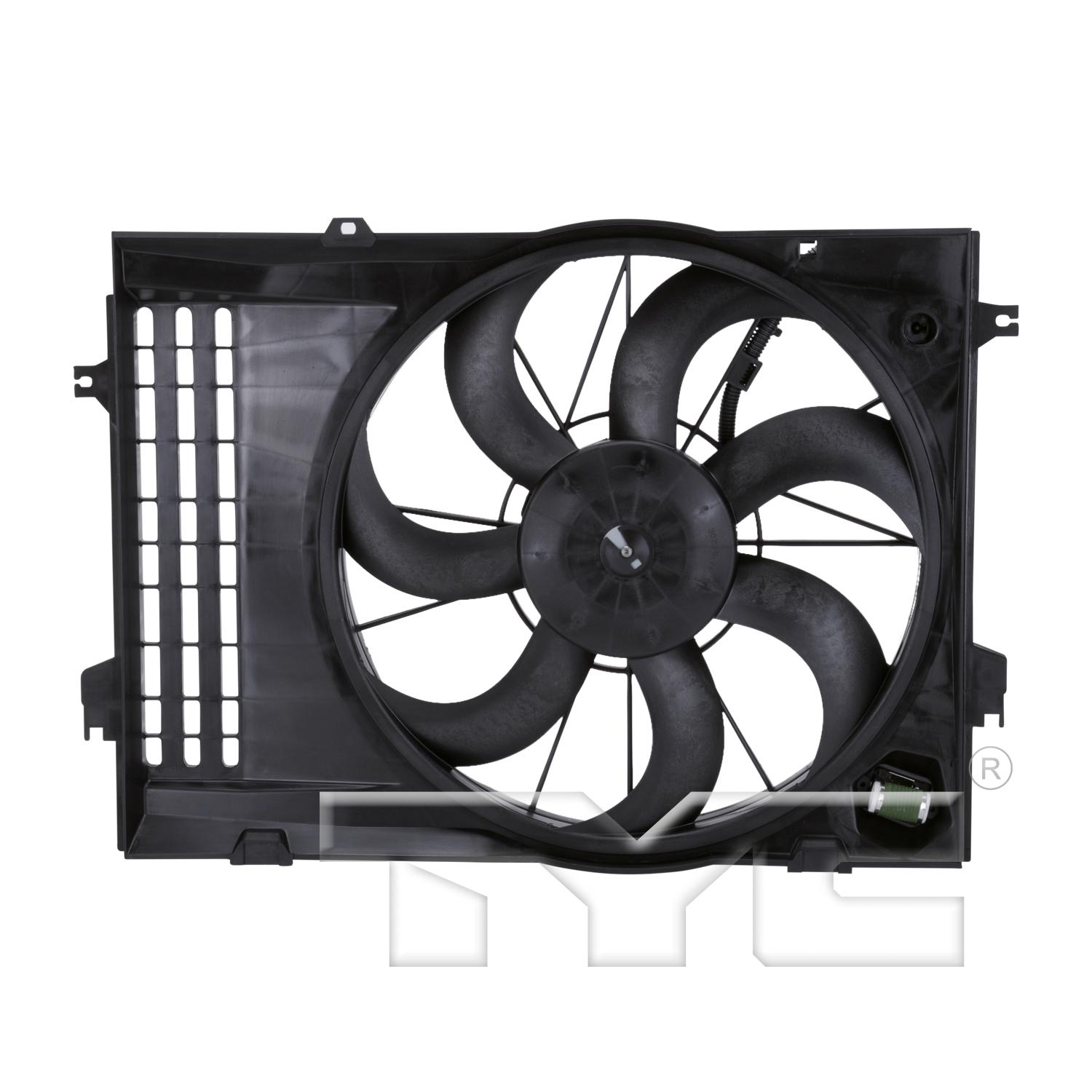TYC 621050 - Dual Radiator and Condenser Fan Assembly TYC 621050 Dual Radiator and Condenser Fan Assembly product image 1 of 3