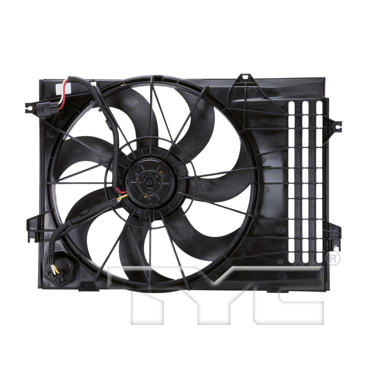 TYC 621050 - Dual Radiator and Condenser Fan Assembly TYC 621050 Dual Radiator and Condenser Fan Assembly product image 2 of 3