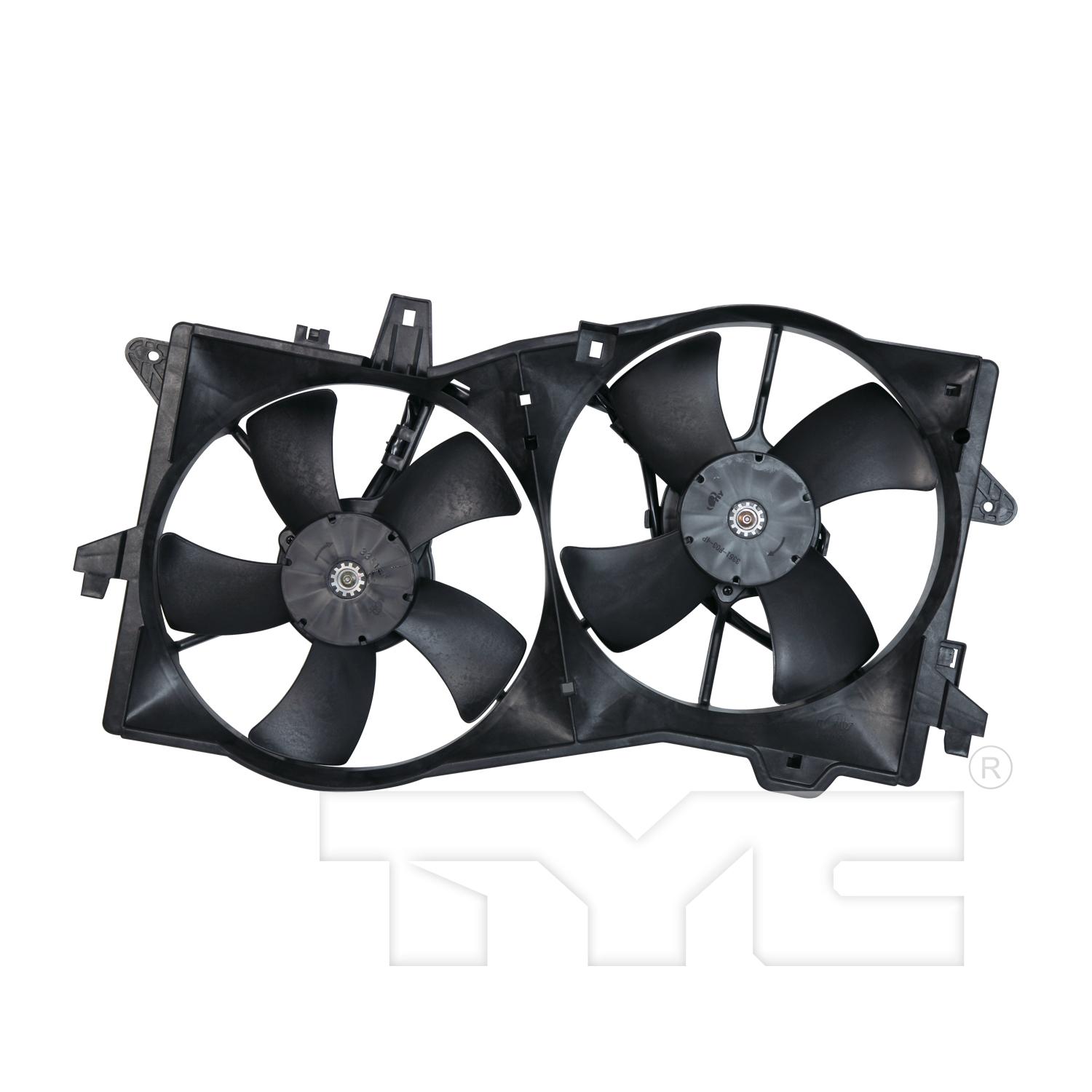 TYC 621090 - Dual Radiator and Condenser Fan Assembly TYC 621090 Dual Radiator and Condenser Fan Assembly product image 1 of 3
