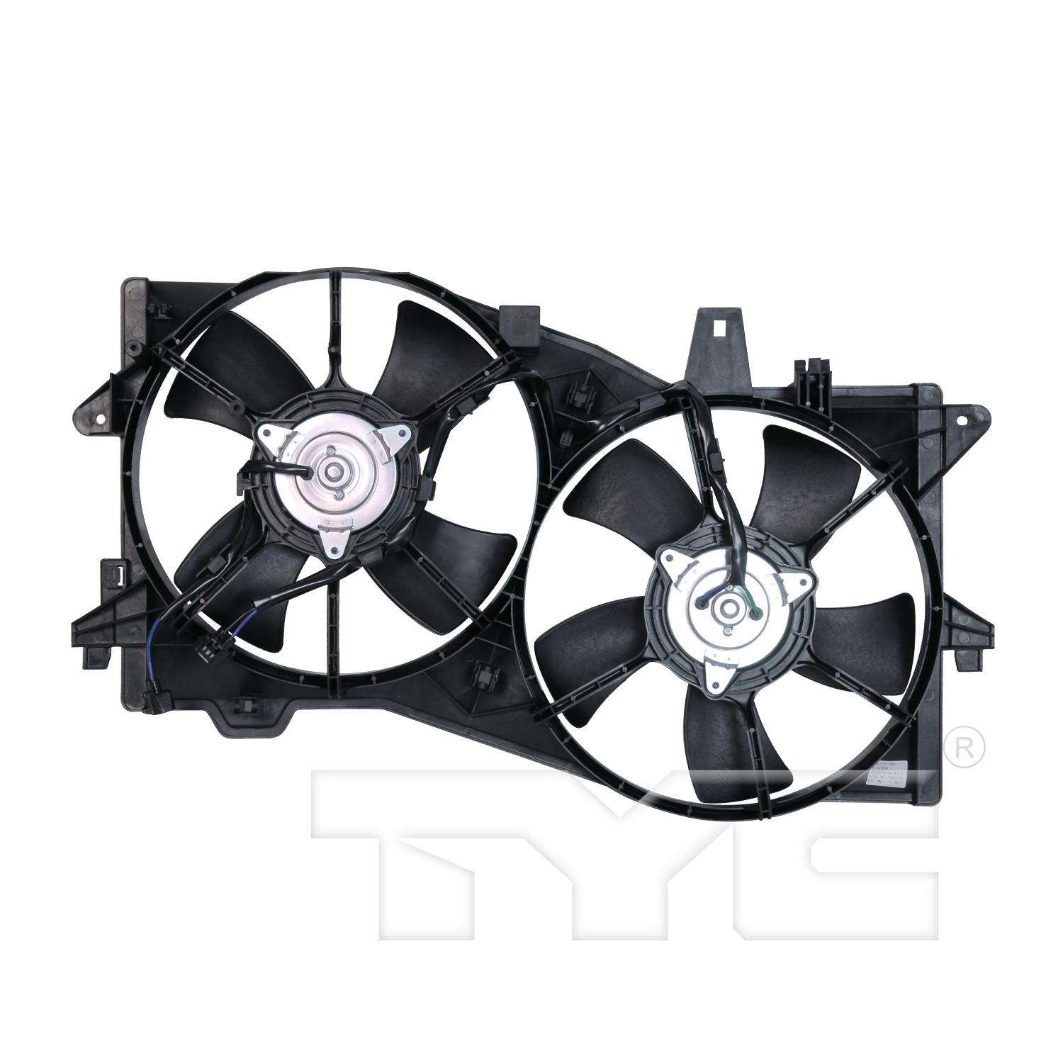 TYC 621090 - Dual Radiator and Condenser Fan Assembly TYC 621090 Dual Radiator and Condenser Fan Assembly product image 2 of 3