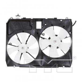 2006 Lexus RX330 Dual Radiator and Condenser Fan Assembly TYC 621110 image 1 of 4