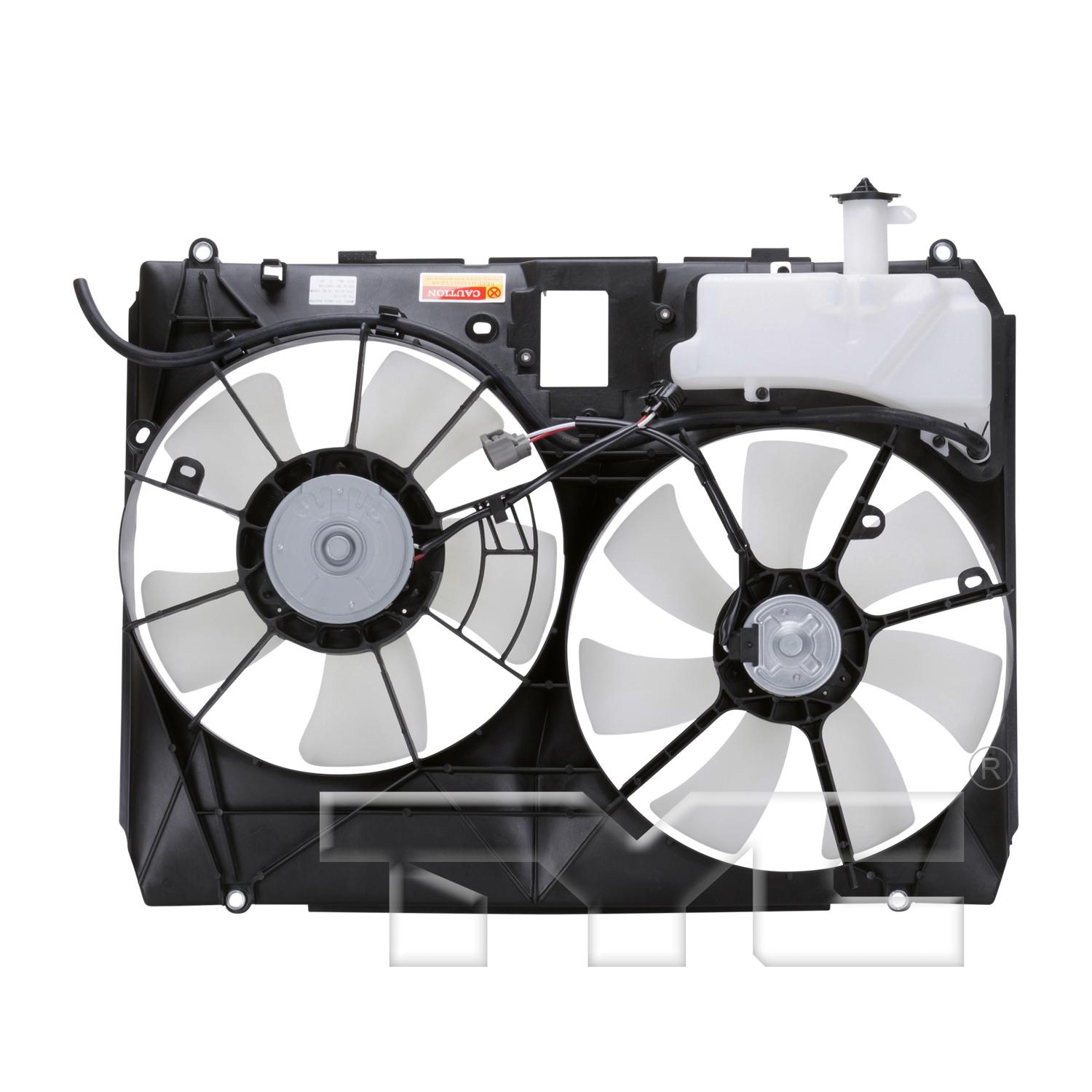 TYC 621110 - Dual Radiator and Condenser Fan Assembly TYC 621110 Dual Radiator and Condenser Fan Assembly product image 2 of 4