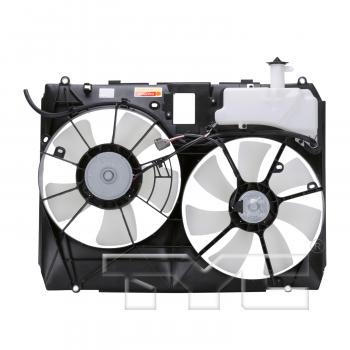 2006 Lexus RX330 Dual Radiator and Condenser Fan Assembly TYC 621110 image 2 of 4