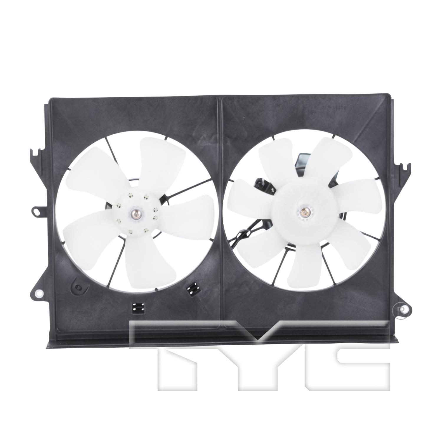 TYC 621120 - Dual Radiator and Condenser Fan Assembly TYC 621120 Dual Radiator and Condenser Fan Assembly product image 1 of 3