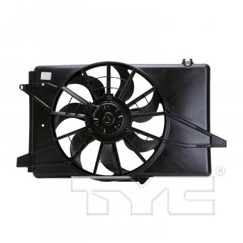 2007 Scion TC Dual Radiator and Condenser Fan Assembly TYC 621120 image 2 of 3