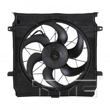 2005 Jeep Liberty Dual Radiator and Condenser Fan Assembly