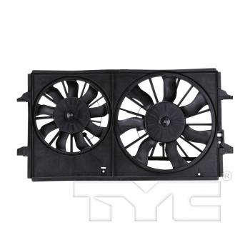 2006 Pontiac G6 Dual Radiator and Condenser Fan Assembly TYC 621150 image 1 of 4
