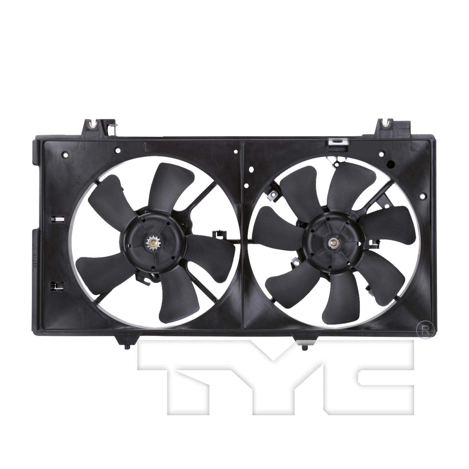 TYC 621170 - Dual Radiator and Condenser Fan Assembly TYC 621170 Dual Radiator and Condenser Fan Assembly product image 1 of 4