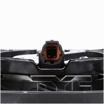 2008 Mazda 6 Dual Radiator and Condenser Fan Assembly TYC 621170 image 3 of 4