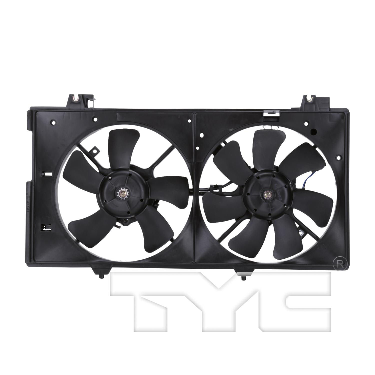 TYC 621180 - Dual Radiator and Condenser Fan Assembly TYC 621180 Dual Radiator and Condenser Fan Assembly product image 1 of 4