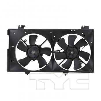 2008 Mazda 6 Dual Radiator and Condenser Fan Assembly TYC 621180 image 1 of 4