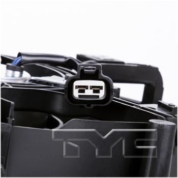 2008 Mazda 6 Dual Radiator and Condenser Fan Assembly TYC 621180 image 4 of 4