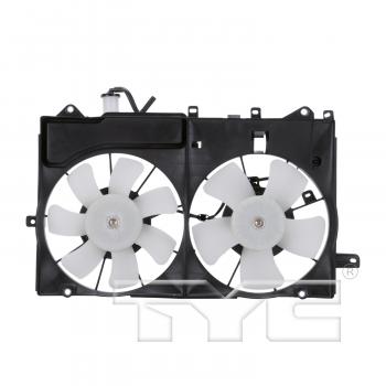 2009 Toyota Prius Dual Radiator and Condenser Fan Assembly TYC 621190 image 1 of 4