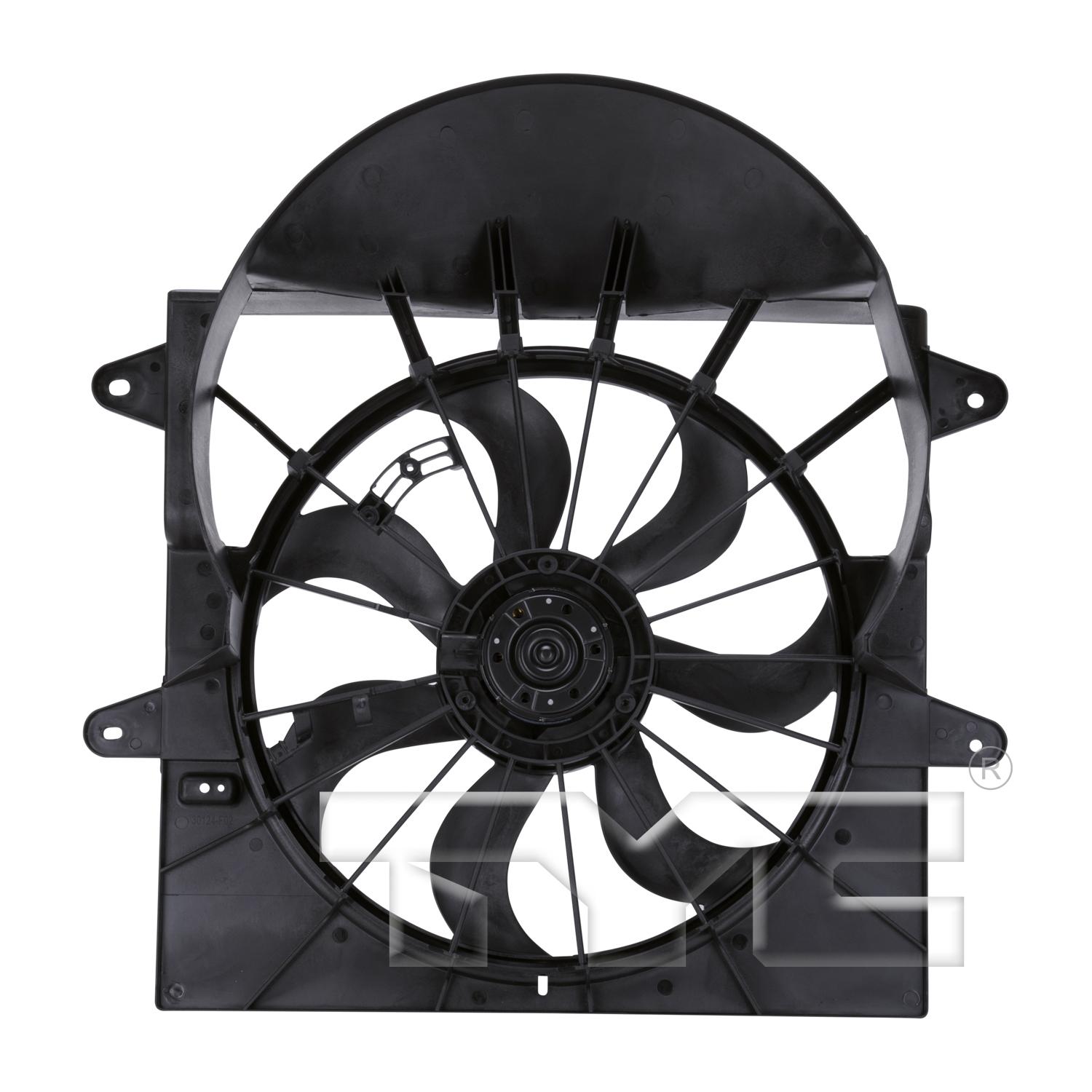 TYC 621220 - Dual Radiator and Condenser Fan Assembly TYC 621220 Dual Radiator and Condenser Fan Assembly product image 2 of 3