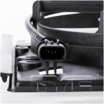 TYC 621250 Dual Radiator and Condenser Fan Assembly product image 3 of 4