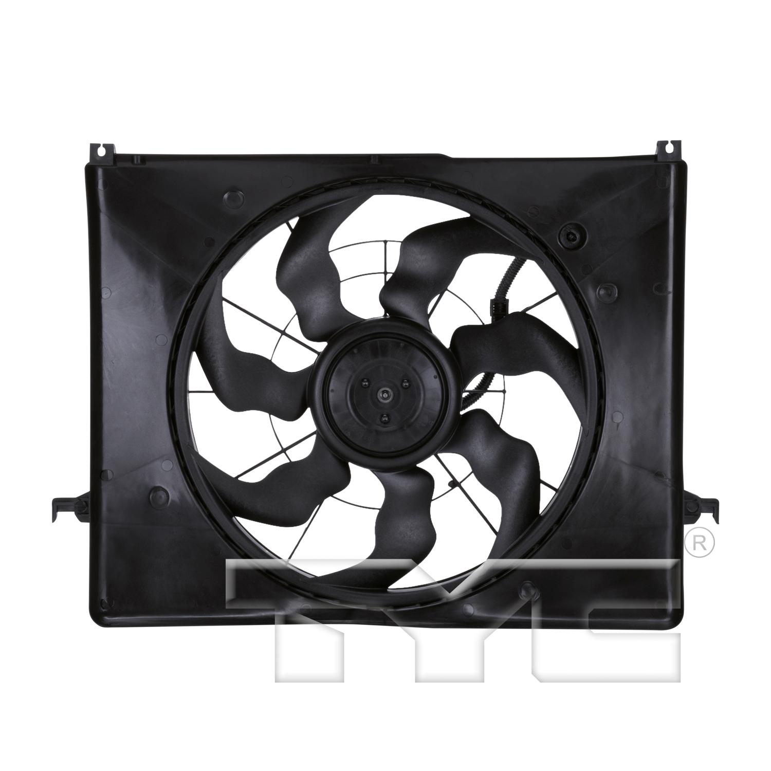 TYC 621260 - Dual Radiator and Condenser Fan Assembly TYC 621260 Dual Radiator and Condenser Fan Assembly product image 1 of 3