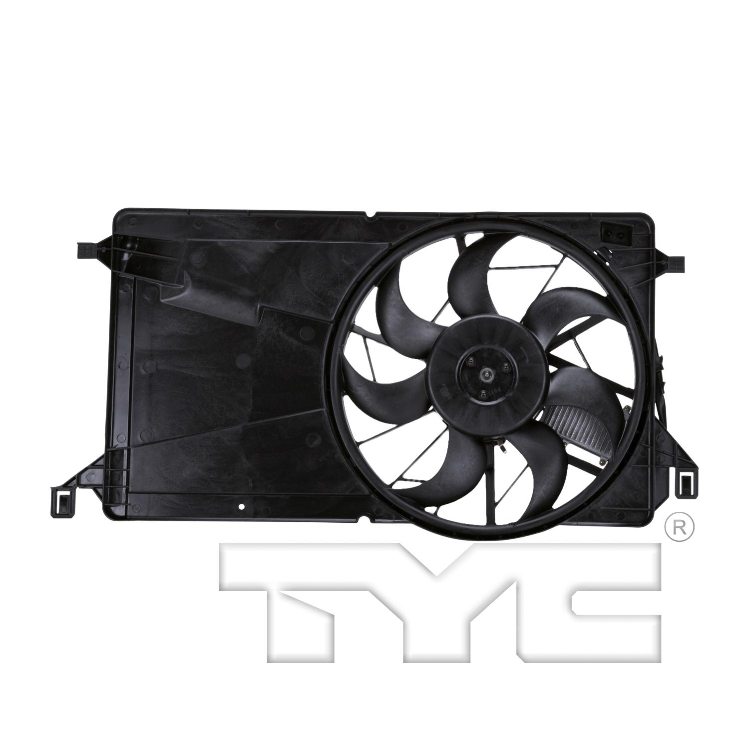 TYC 621270 - Dual Radiator and Condenser Fan Assembly TYC 621270 Dual Radiator and Condenser Fan Assembly product image 1 of 3