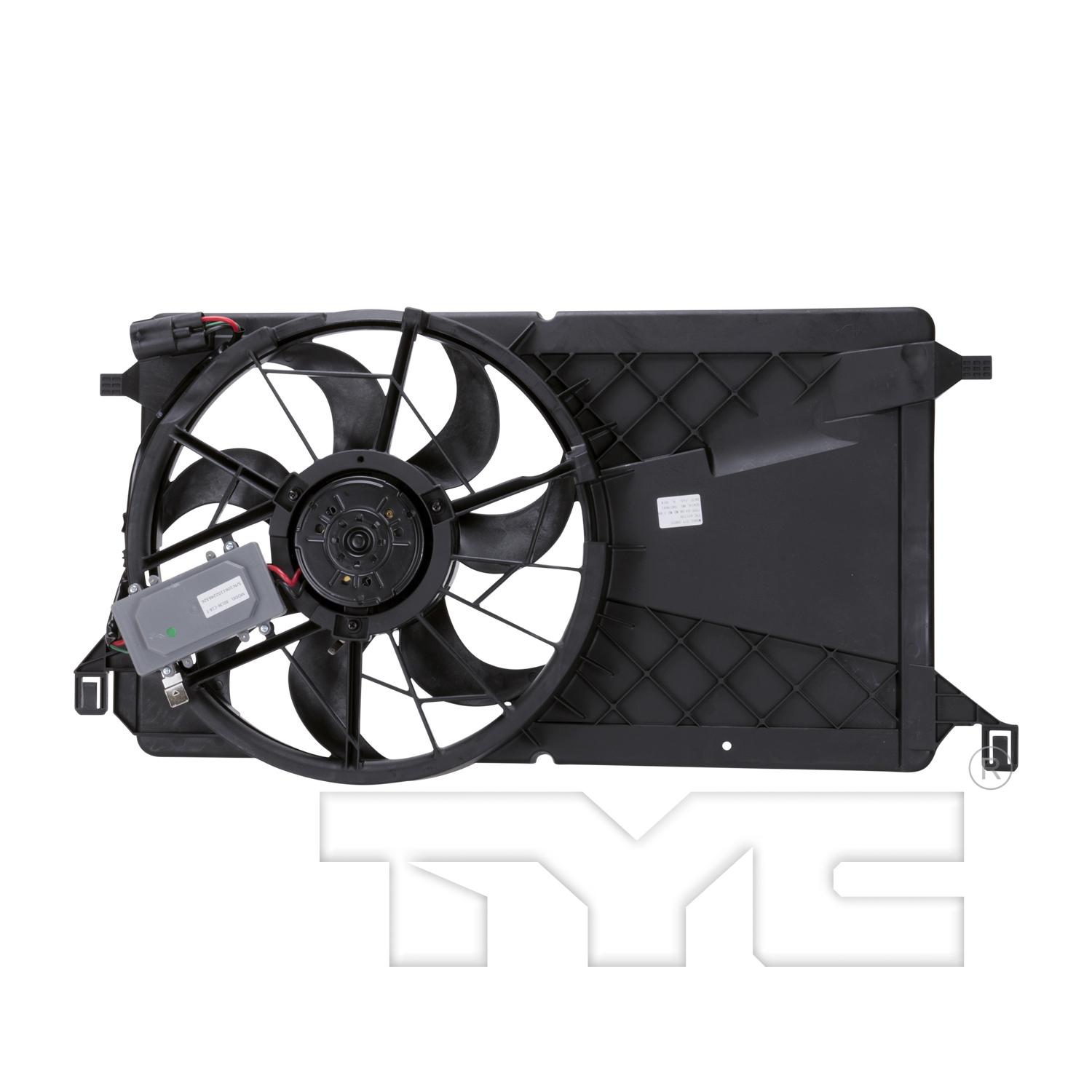 TYC 621270 - Dual Radiator and Condenser Fan Assembly TYC 621270 Dual Radiator and Condenser Fan Assembly product image 2 of 3