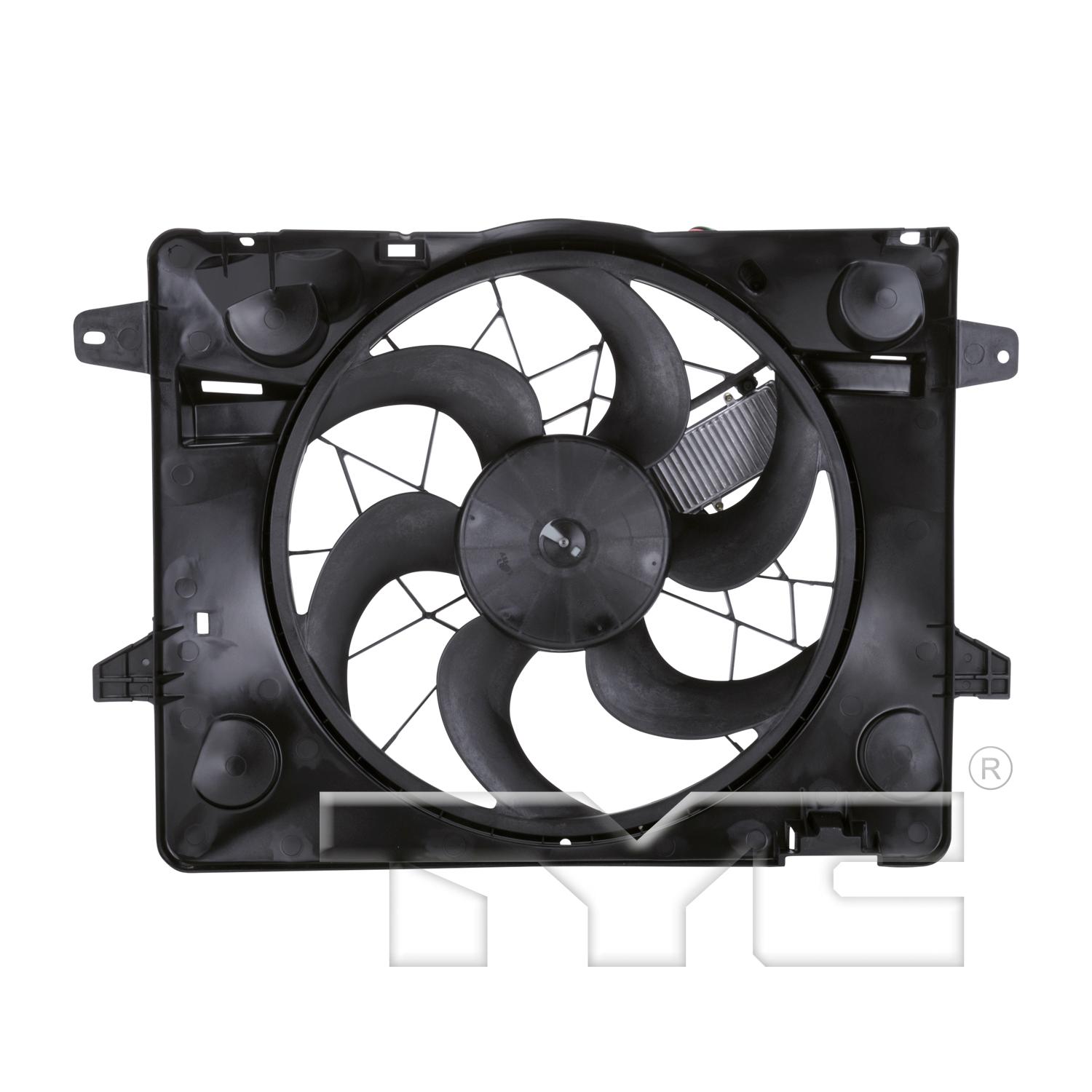 TYC 621290 - Dual Radiator and Condenser Fan Assembly TYC 621290 Dual Radiator and Condenser Fan Assembly product image 1 of 3