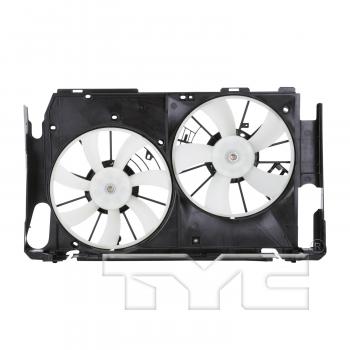 2008 Toyota RAV4 Dual Radiator and Condenser Fan Assembly TYC 621320 image 1 of 4