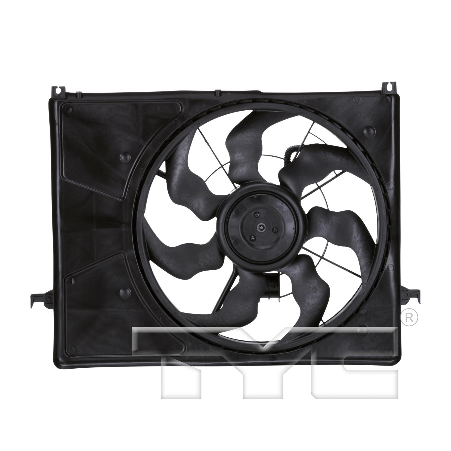 TYC 621340 - Dual Radiator and Condenser Fan Assembly TYC 621340 Dual Radiator and Condenser Fan Assembly product image 1 of 3