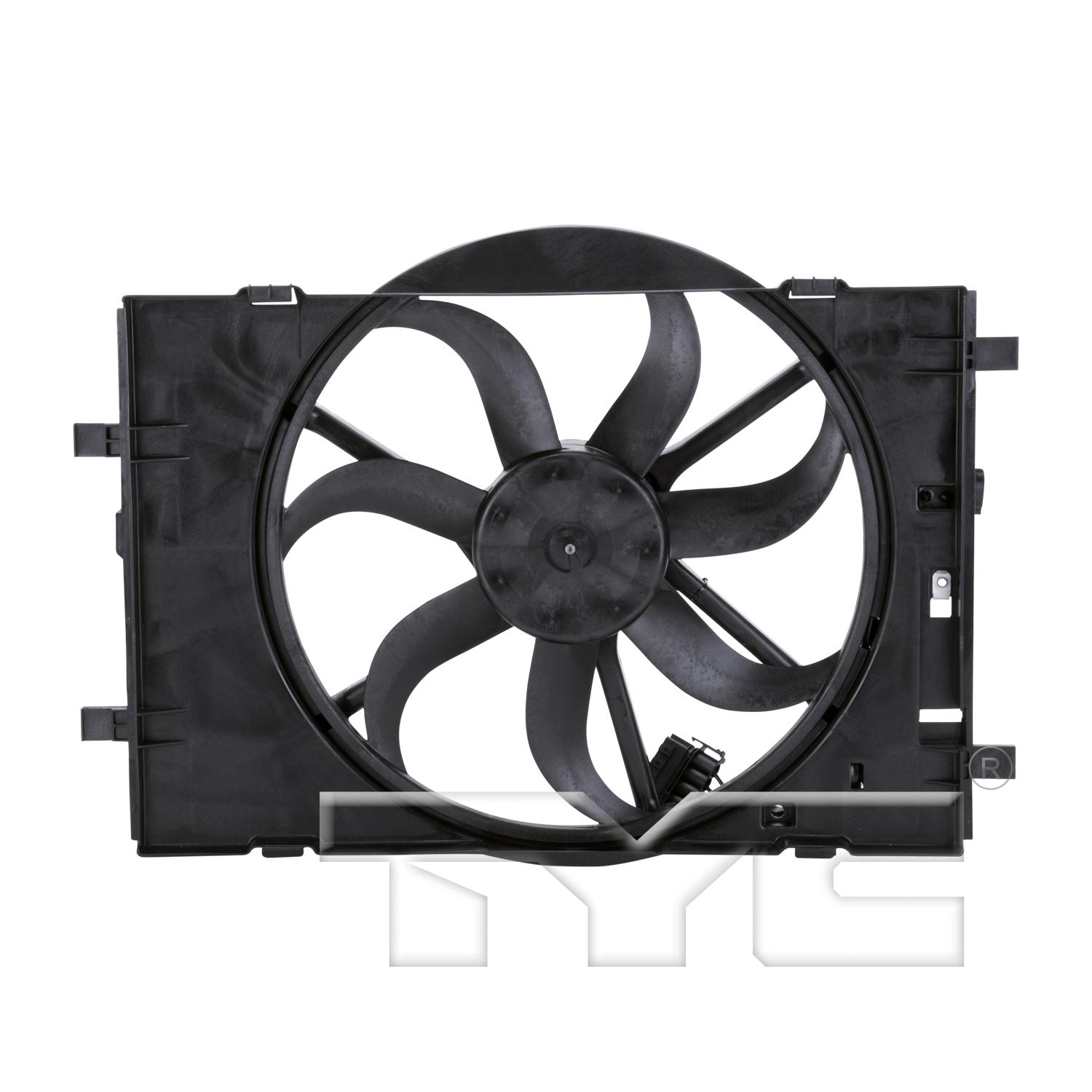 TYC 621400 - Dual Radiator and Condenser Fan Assembly TYC 621400 Dual Radiator and Condenser Fan Assembly product image 1 of 3