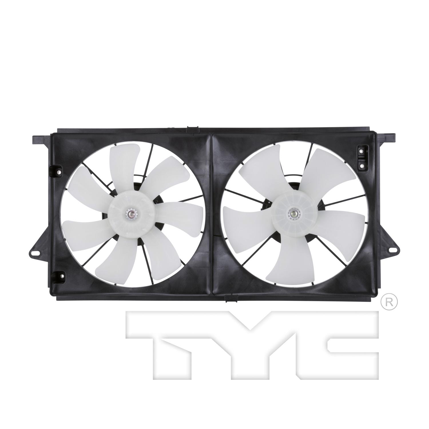 TYC 621440 - Dual Radiator and Condenser Fan Assembly TYC 621440 Dual Radiator and Condenser Fan Assembly product image 1 of 4