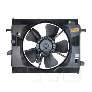 2006 Chevrolet HHR Dual Radiator and Condenser Fan Assembly TYC 621450 image 2 of 3