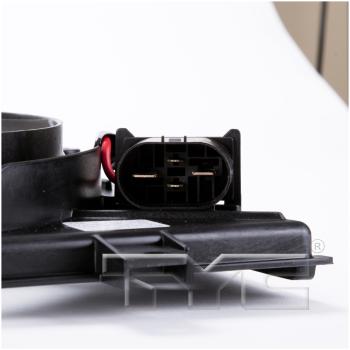 2013 Audi A3 Dual Radiator and Condenser Fan Assembly TYC 621460 image 4 of 4