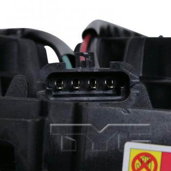 2005 Saturn Relay Dual Radiator and Condenser Fan Assembly TYC 621540 image 3 of 3
