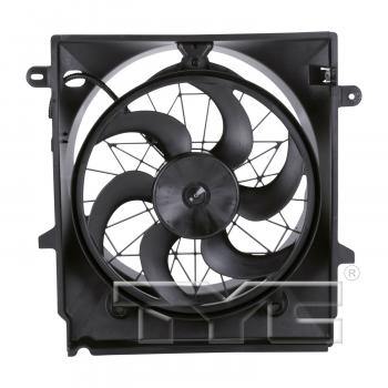 2005 Ford Ranger Dual Radiator and Condenser Fan Assembly