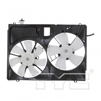 TYC 621600 Dual Radiator and Condenser Fan Assembly product image 1 of 4