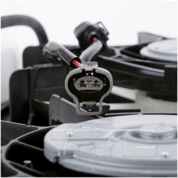 TYC 621600 Dual Radiator and Condenser Fan Assembly product image 3 of 4