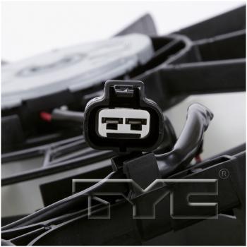 TYC 621600 Dual Radiator and Condenser Fan Assembly product image 4 of 4