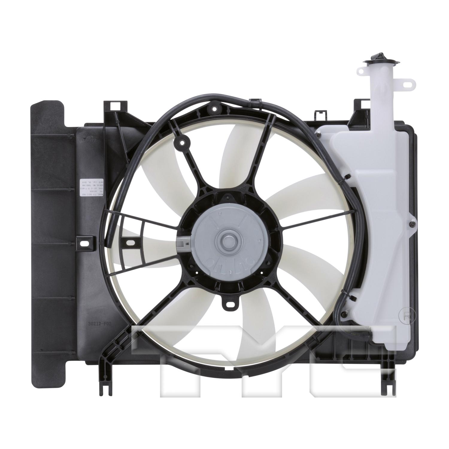 TYC 621620 - Dual Radiator and Condenser Fan Assembly TYC 621620 Dual Radiator and Condenser Fan Assembly product image 2 of 4