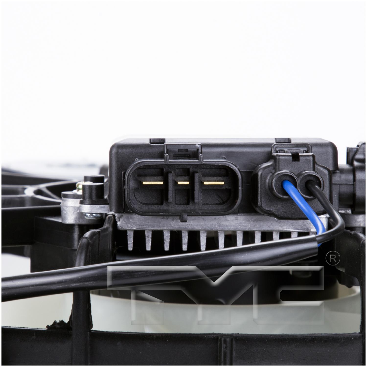 TYC 621640 - Dual Radiator and Condenser Fan Assembly TYC 621640 Dual Radiator and Condenser Fan Assembly product image 3 of 3
