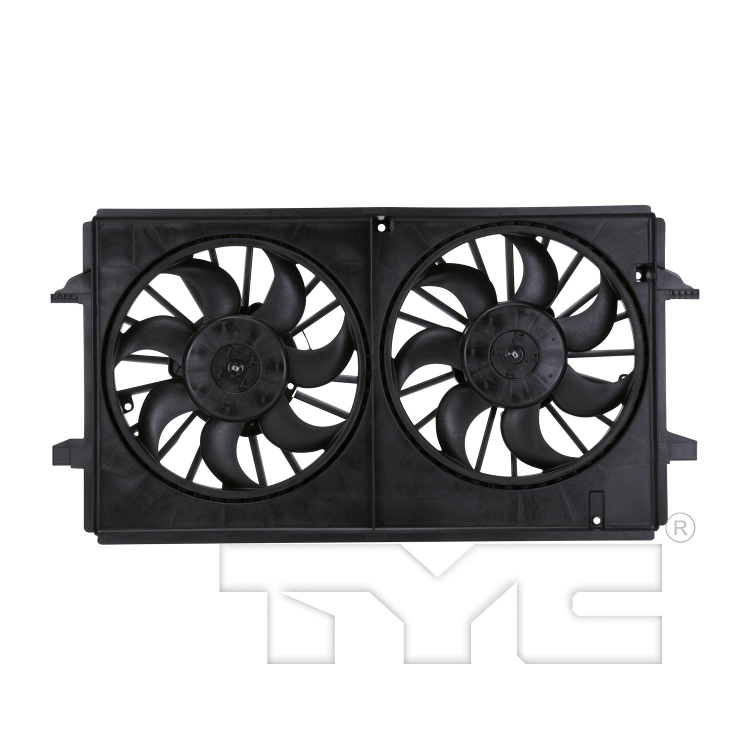 TYC 621790 - Dual Radiator and Condenser Fan Assembly TYC 621790 Dual Radiator and Condenser Fan Assembly product image 1 of 6