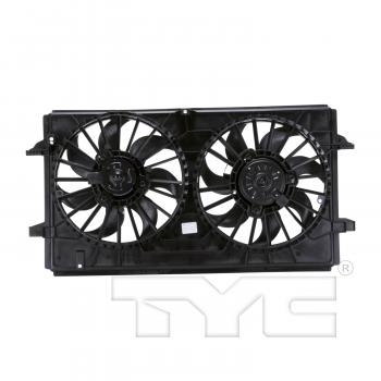 2006 Pontiac G6 Dual Radiator and Condenser Fan Assembly TYC 621790 image 2 of 4