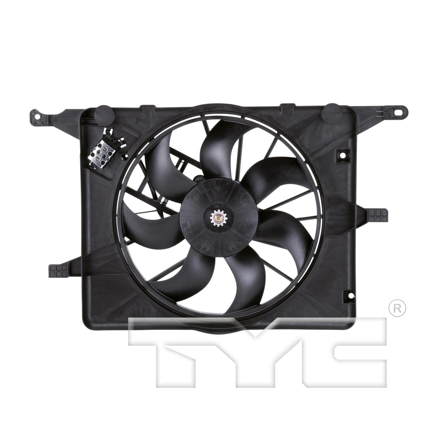 TYC 621830 - Dual Radiator and Condenser Fan Assembly TYC 621830 Dual Radiator and Condenser Fan Assembly product image 1 of 4