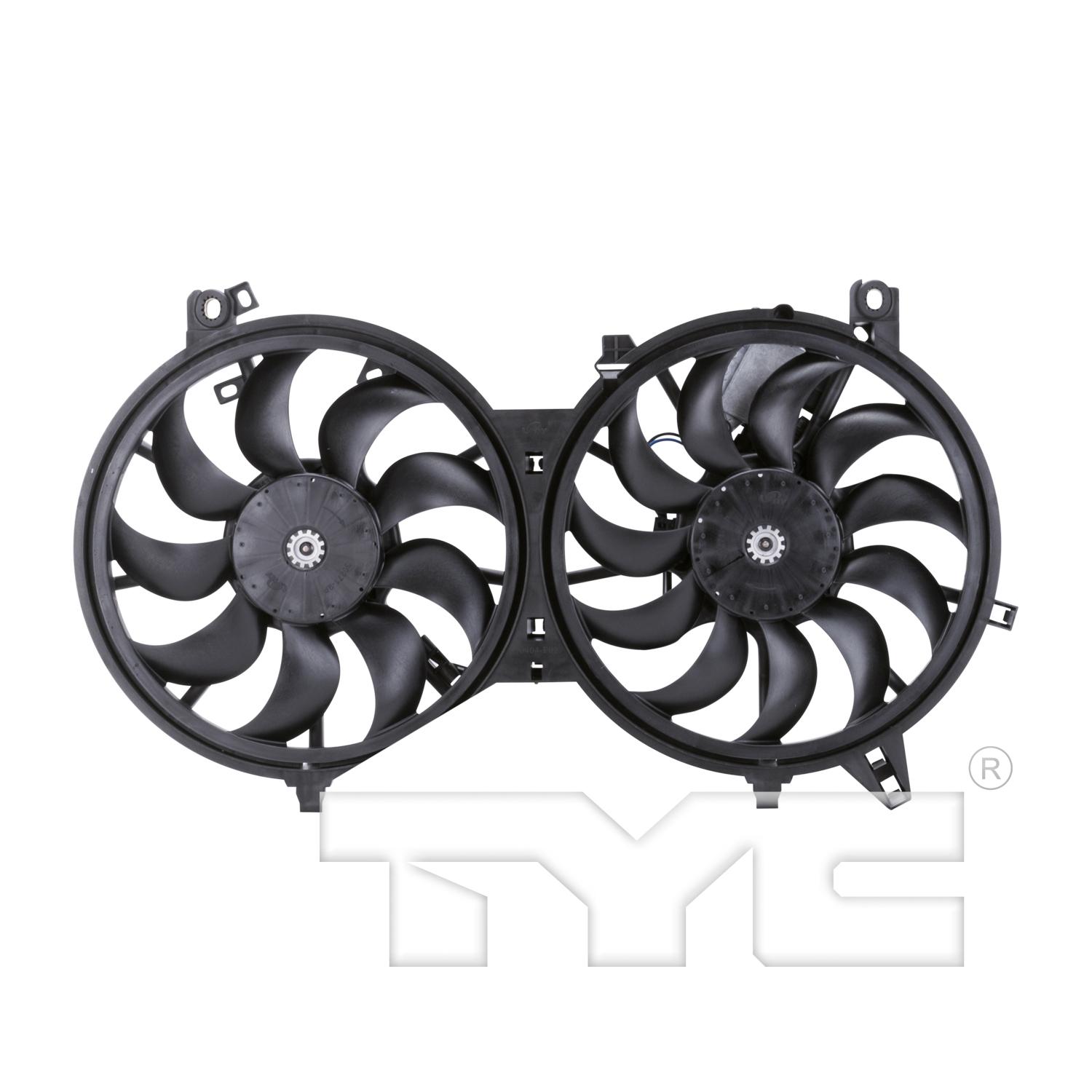 TYC 621840 - Dual Radiator and Condenser Fan Assembly TYC 621840 Dual Radiator and Condenser Fan Assembly product image 1 of 3