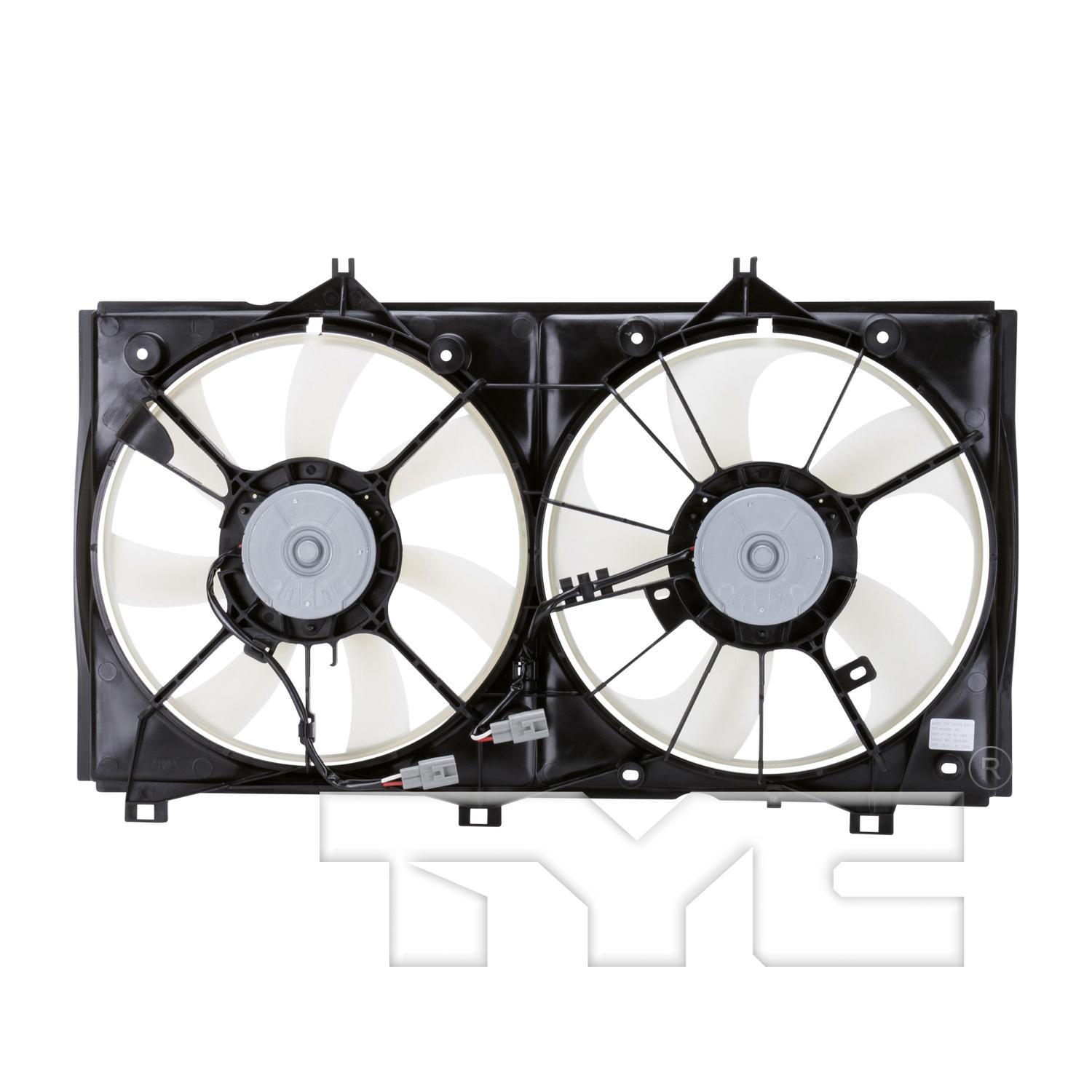 TYC 621900 - Dual Radiator and Condenser Fan Assembly TYC 621900 Dual Radiator and Condenser Fan Assembly product image 2 of 5